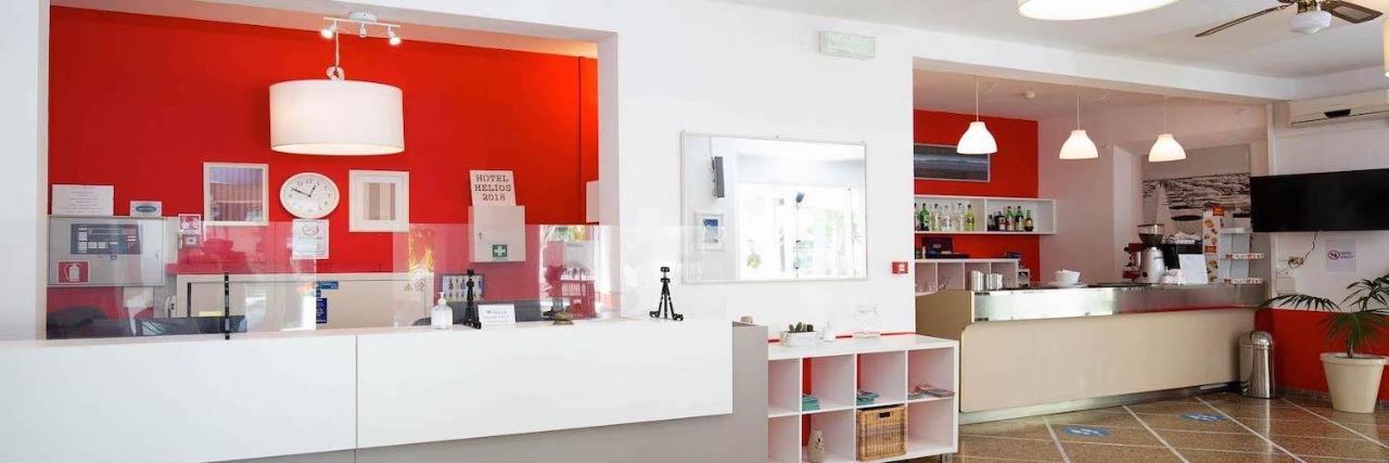 Hotel Helios Riccione Exteriör bild